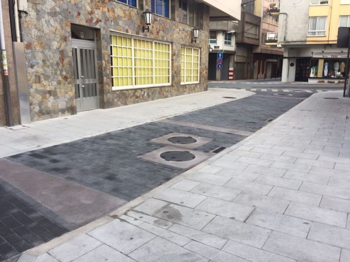 Renovación de redes y pavimentaciones en la calle del Río y en la 1ª travesía de la calle obra.