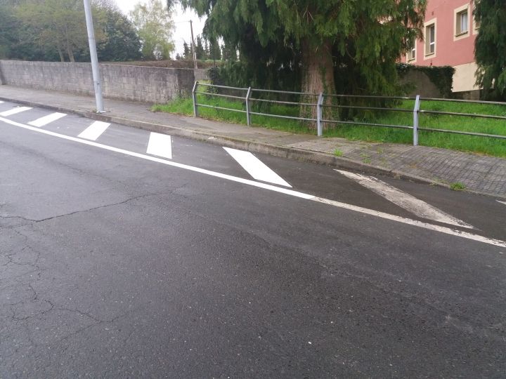 Acondicionamiento y mejora de la seguridad viaria en el PK 20+700 de la EP 7001 en Forcarei.