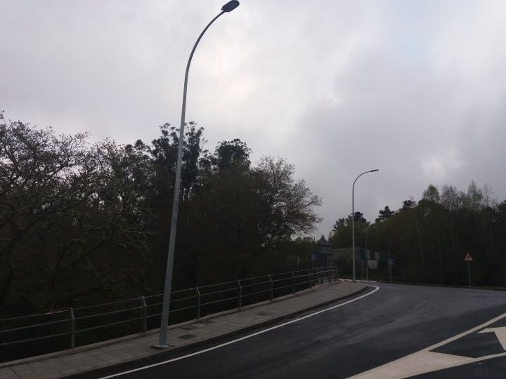 Acondicionamiento y mejora de la seguridad viaria en el PK 20+700 de la EP 7001 en Forcarei.