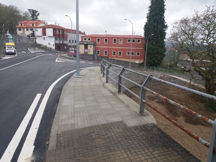 Acondicionamiento y mejora de la seguridad viaria en el PK 20+700 de la EP 7001 en Forcarei.