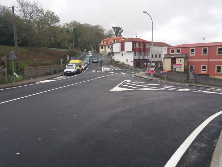 Acondicionamiento y mejora de la seguridad viaria en el PK 20+700 de la EP 7001 en Forcarei.