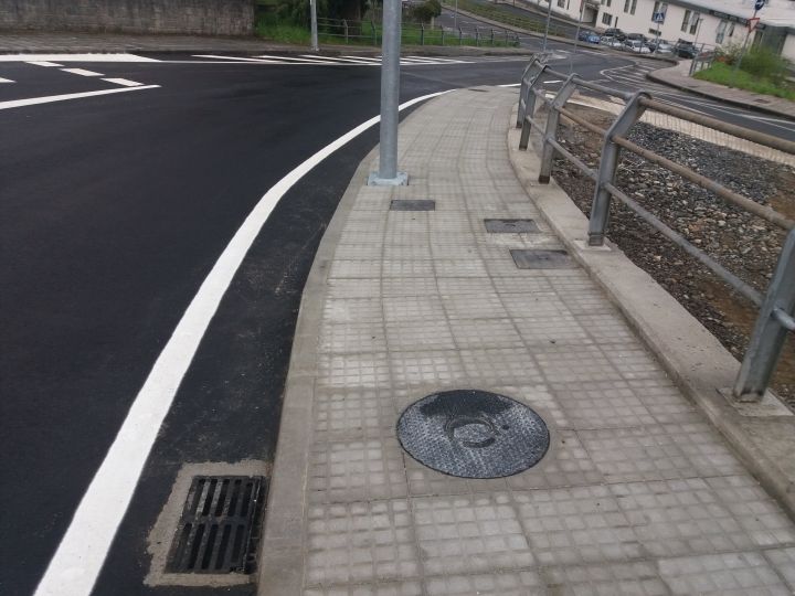 Acondicionamiento y mejora de la seguridad viaria en el PK 20+700 de la EP 7001 en Forcarei.