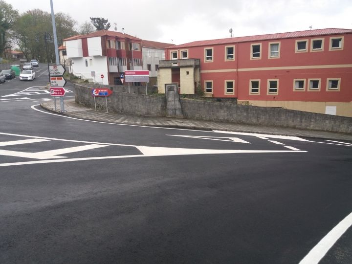 Acondicionamiento y mejora de la seguridad viaria en el PK 20+700 de la EP 7001 en Forcarei.