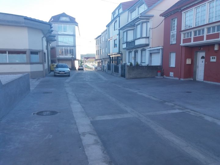 Reurbanización de la rúa Pinzón de Camariñas