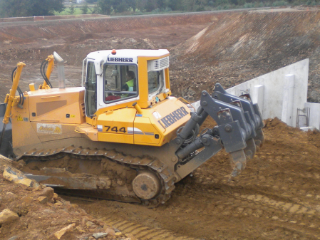 Bulldozer 744
